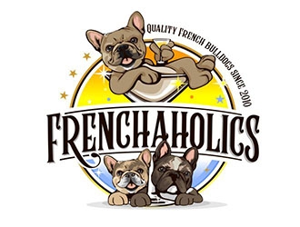 Frenchaholics logo design by veron