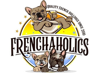 Frenchaholics logo design by veron