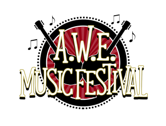 A.W.E. Music Festival logo design by kunejo
