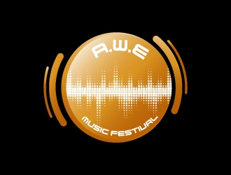 A.W.E. Music Festival Logo Design