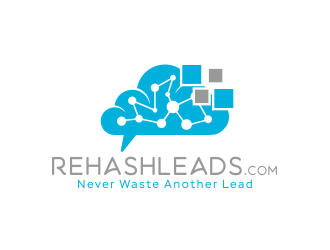 RehashLeads.com logo design by Gwerth
