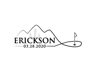 Erickson Wedding, see below. logo design by Creativeminds