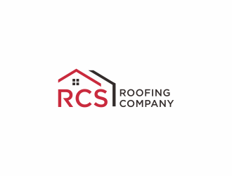 RCS Roofing Company logo design by checx