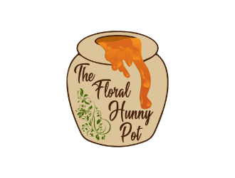 The Floral Hunny Pot logo design by nona
