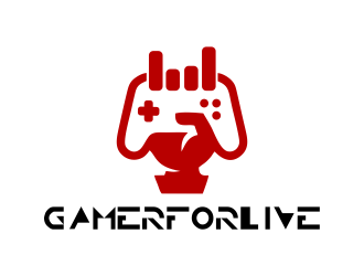 GamerForLive logo design by JessicaLopes