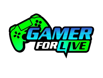 GamerForLive logo design by jaize