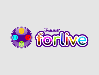 GamerForLive logo design by bunda_shaquilla