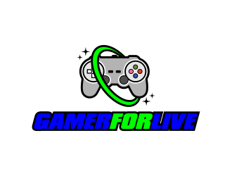 GamerForLive logo design by ekitessar