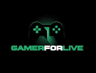 GamerForLive logo design by serprimero