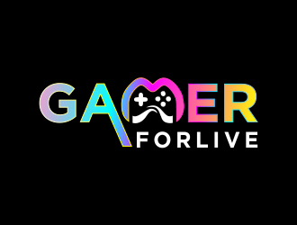GamerForLive logo design by akhi