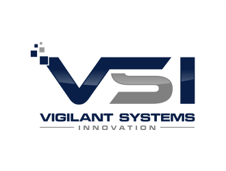 VSI Vigilant Systems Innovation  logo design by evdesign