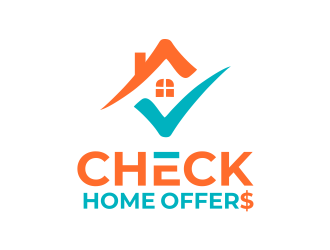 Check Home Offers logo design by Girly