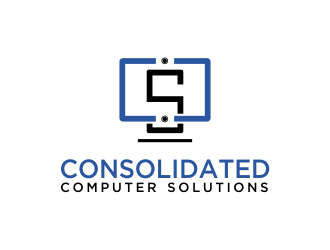 Consolidated Computer Solutions logo design by oke2angconcept