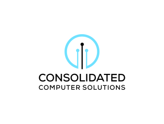 Consolidated Computer Solutions logo design by N3V4