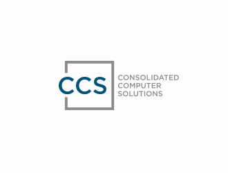 Consolidated Computer Solutions logo design by checx