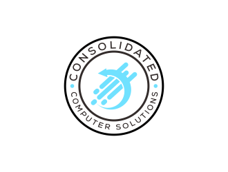 Consolidated Computer Solutions logo design by N3V4