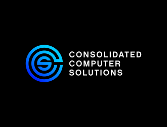 Consolidated Computer Solutions logo design by juliawan90