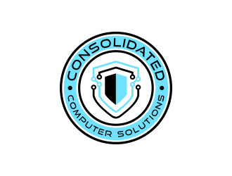 Consolidated Computer Solutions logo design by N3V4