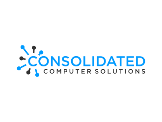 Consolidated Computer Solutions logo design by sitizen