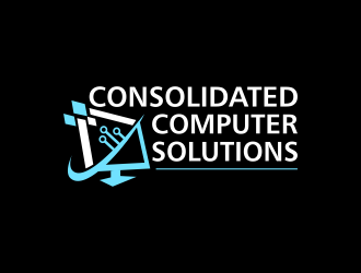 Consolidated Computer Solutions logo design by ingepro