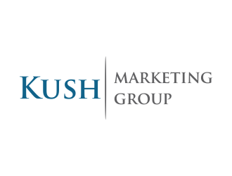 Kush Marketing Group logo design by oke2angconcept