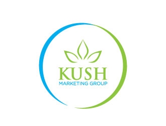 Kush Marketing Group logo design by maze