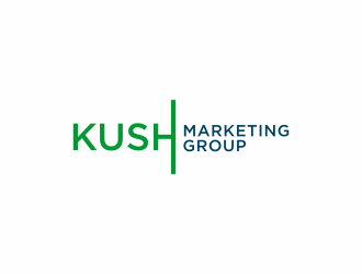 Kush Marketing Group logo design by checx