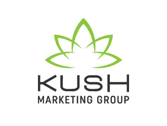Kush Marketing Group logo design by akilis13