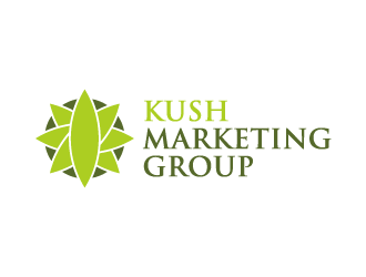 Kush Marketing Group logo design by akilis13