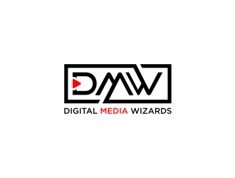 Digital Media Wizards logo design by santrie