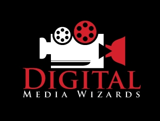 Digital Media Wizards logo design by AamirKhan