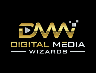 Digital Media Wizards logo design by akilis13