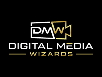 Digital Media Wizards logo design by akilis13