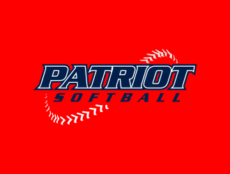 PATRIOT SOFTBALL logo design by santrie
