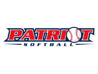 PATRIOT SOFTBALL logo design by sanworks
