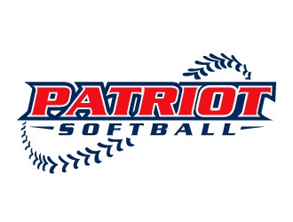 PATRIOT SOFTBALL logo design by sanworks