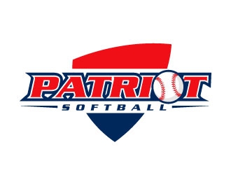 PATRIOT SOFTBALL logo design by sanworks