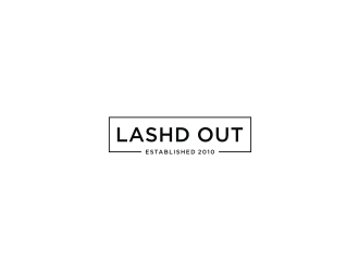 Lashd Out logo design by mbamboex