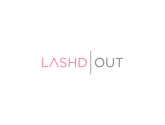 Lashd Out logo design by RIANW