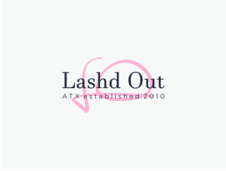 Lashd Out logo design by Susanti