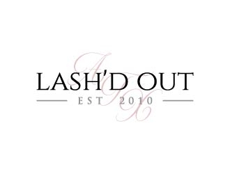 Lashd Out logo design by maserik