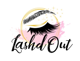 Lashd Out logo design by AamirKhan