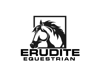 Erudite Equestrian logo design by AamirKhan