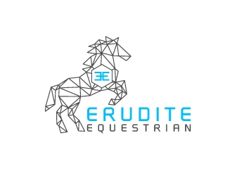 Erudite Equestrian logo design by usashi