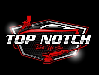 Top Notch Touch Up Inc. logo design by AamirKhan