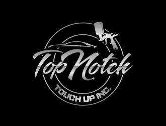 Top Notch Touch Up Inc. logo design by beejo