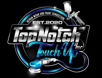 Top Notch Touch Up Inc. logo design by Suvendu