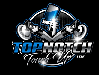 Top Notch Touch Up Inc. logo design by DreamLogoDesign