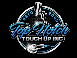 Top Notch Touch Up Inc. logo design by DreamLogoDesign