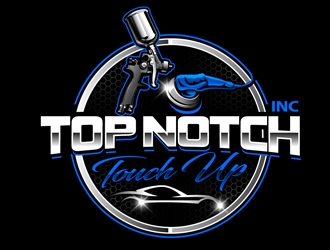 Top Notch Touch Up Inc. logo design by DreamLogoDesign